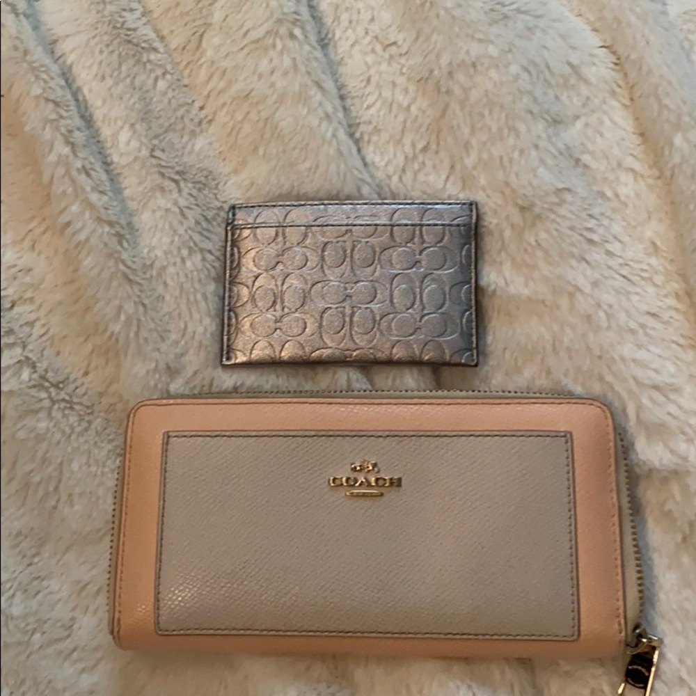 Coach Wallet and Cardholder